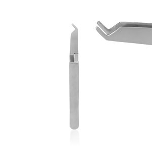 Pince de maintien pour brackets orthodontiques 14 cm |   Pinces à action inversée en acier inoxydable de qualité supérieure |   Support dentaire à verrouillage croisé - Product Image 1