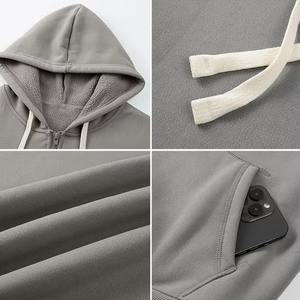 Sweat-shirts à col zippé pour hommes, décontractés, automne, polyester/coton, couleurs personnalisables, coupe classique, imprimé numérique, écologiques, avec poche, vêtements tendance - Product Image 4