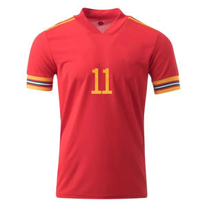 Uniforme de Fútbol Personalizado Más Vendido, Jersey de Fútbol Sublimado con Estampado, Pantalones Cortos Transpirables de Secado Rápido, Kit de Equipo, Venta al Por Mayor de Fábrica - Product Image 6