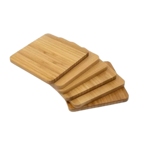 Round <b>Cork</b> <b>Coaster</b> Set Modern Zigzag Pattern Non Slip Mats & Pads 4 pcs - Product Image 1