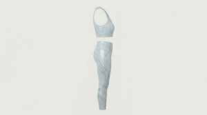 Ensemble de yoga pour femme de haute qualité, respirant, 2 pièces, logo personnalisé en gros, service OEM, best-seller, fabriqué dans les meilleurs matériaux - Product Image 3