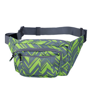 Sac bandoulière unisexe en cuir imperméable, sacs messager personnalisés, motif rayé, fermeture éclair tendance, portable, durable, pour hommes et femmes - Product Image 3