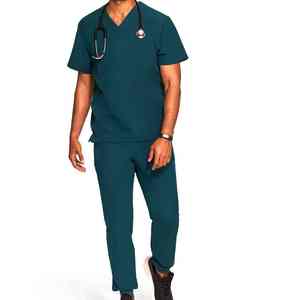 Uniforme de Hospital para Hombre, Resistente al Agua, Formal, para Recepcionista, Profesional de Atención Médica y Oficina - Product Image 1