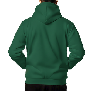Sweat à capuche zippé durable pour homme, en polaire polyester 240g, style lourd, entièrement zippé, veste à capuche personnalisée pour homme, vêtement d'extérieur - Product Image 2