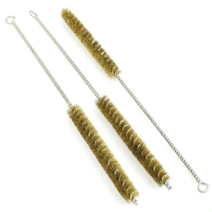 Brosse en fil de laiton de 13 pouces de qualité supérieure pour l'entretien des tubes métalliques, en cuivre ou en laiton, disponible à un prix abordable - Product Image 2