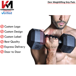 Weightlifting Grip Pad Men Women Gym Anti Slip Deadlift Training Grip Pads OEM Supplier - Product Image 4
