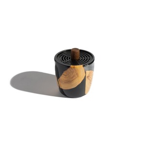 Brûleur à Bakhoor en bois d'acacia et résine époxy fait main, porte-encens arabe de qualité supérieure pour Oud, parfum aromatique, décoration d'intérieur - Product Image 5