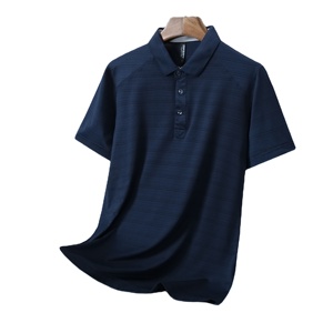 Polo élégant pour homme en piqué 100 % coton, manches courtes, logo personnalisé, tendance, décontracté, vente en gros, OEM, exportation du Bangladesh - Product Image 6