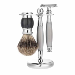 Hot New Custom Mens Shaving Kit Private Label Shaver Brush Safety <b>Razor</b> Shaving Brush and Bowl <b>Set</b> for Men Wet Shave - Product Image 1