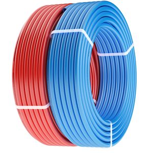 Tubo Flessibile Composito PEX-A da 1/2 Pollice, Lunghezza 2 x 100 Piedi, per Linee d'Acqua Potabile Calda/Fredda, Facile Installazione - Product Image 4