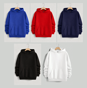 เสื้อสเวตเชิ้ตผ้าฝ้าย 100% พิมพ์ลายการ์ตูนแบบสั่งทำ |   เสื้อฮู้ดกันหนาวแบบยูนิเซ็กซ์ ผ้าฟลีซ ไม่ยับ พร้อมกระเป๋า น้ำหนัก 300 กรัม - Product Image 6