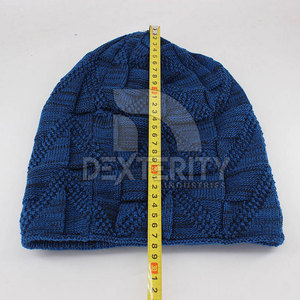 Pakistan Manufactured 100% <b>Wool</b> Breathable Waterproof <b>Beanie</b> Hats Solid Color Custom Logo OEM Service Fashionable Adult - Product Image 2