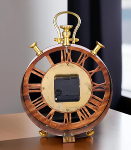Premium Steel Promotional Table <b>Clock</b> for Corporate Gifting Office <b>Desk</b> Decor - Product Image 4