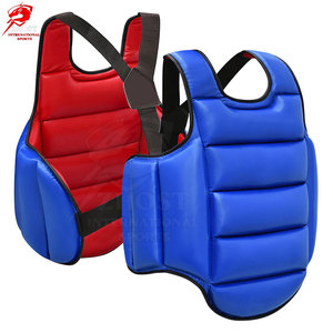 Gilet de protection thoracique professionnel en cuir de haute qualité pour l'entraînement de boxe – Matériaux durables, écologiques et respirants pour un confort optimal - Product Image 4