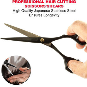 Tijeras de Peluquería Profesionales Rectas para Diestros, de Acero Inoxidable, Afiladas como una Navaja, Personalizables, para Corte de Cabello y Belleza - Product Image 3