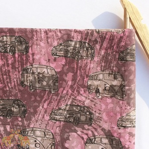 ชุดเดรสผ้าฝ้ายพิมพ์ลายสำหรับผู้หญิงบล็อกผ้าฝ้ายแท้พิมพ์ลายยานพาหนะ - Product Image 6