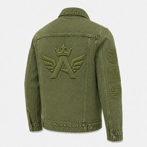 Veste en jean pour homme, vêtement de style premium, confectionnée en denim durable, coupe confortable et classique. - Product Image 3
