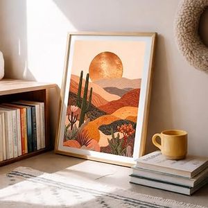 <b>Wood</b> <b>Frame</b> Photo <b>Frame</b> Wall Decor Modern Vintage Classic Design Vertical Orientation Handmade Eco-Friendly Full Color Digital - Product Image 2