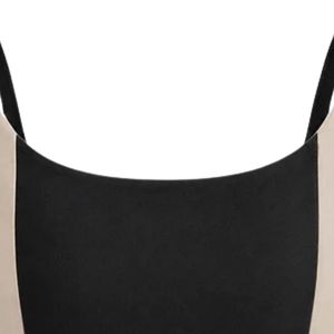 <b>Red</b> Women's Scoop Neck <b>Sports</b> Bra Sleeveless Solid Color Crop <b>Top</b> Fitted Activewear Gym Workout Fitness Yoga Apparel - Product Image 4