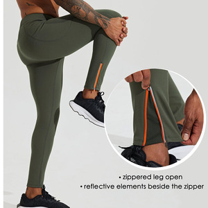 Customized Men Gym Leggings Running <b>Tights</b> Quick Dry Elastic Training Fitness Leggings Comfortable New Arrival Men Gym Leggings - Product Image 4