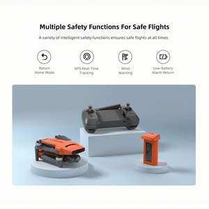 Mini Dron 3 de Largo Alcance para Exteriores, 4K, 250g, 60FPS, Cámara con 3 Gimbals, Motor sin Escobillas, 9KM de Distancia, Quadcopter RC Profesional Comercial - Product Image 5