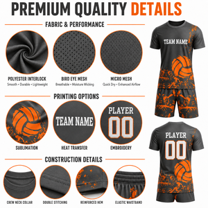 Ensemble d'uniformes de football personnalisés pour académie, maillot et short de football sublimés, kit d'entraînement d'équipe personnalisé, fabricant - Product Image 4