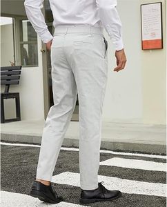 Pantalones de Vestir RABUSH SPORTS Personalizados de Alta Calidad para Hombre, Corte Ajustado, Elásticos, Casuales, Ecológicos, 100% Algodón Canvas, Transpirables - Product Image 2