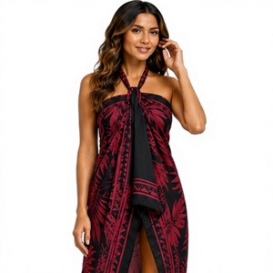 Sarong en velours respirant de haute qualité pour femme, idéal comme paréo de plage, pour les vacances, la piscine ou les centres de villégiature. - Product Image 5