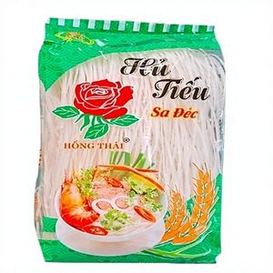 Fideos de Arroz Secos Premium Vietnam Hong Thai Sa Dec 100% Arroz 50g, OEM/ODM al por Mayor, Bajo MOQ, Envasado en Bolsas por Porciones Blanqueadas - Product Image 2