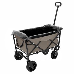 Carrello Multiuso 3-in-1 Pieghevole e Richiudibile per Spiaggia e Campeggio con Funzione Carrello Spesa - Product Image 1