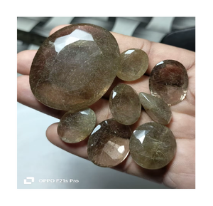 อะความารีนขัดเงาธรรมชาติทรงเหลี่ยมสั่งทำพิเศษสำหรับทำเครื่องประดับ ความใสสูง สีฟ้าสดใส ใช้เป็นพลอยประจำเดือนเกิด ประกายรุ้ง สำหรับแหวนและสร้อยคอ - Product Image 6