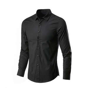 Chemise décontractée de bureau pour homme, élégante et exclusive, à manches longues, 100 % coton, respirante, pour l'automne, vente en gros, OEM, orientée vers l'exportation, haute qualité - Product Image 2