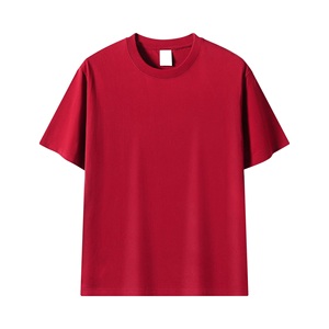 Camiseta Casual de Cuello Redondo y Manga Corta de Algodón Pesado de 230 g, Bordado con Logotipo Personalizado OEM de Fábrica BD China, Gran Venta de Verano - Product Image 4