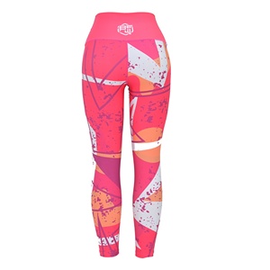 Blaze Fight Wear Leggings de yoga con cintura elástica OEM Pantalones ajustados de mujer de alta calidad Spandex/Leggings de nailon Sublimación impresa - Product Image 3
