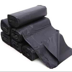 Bolsas de Basura Negras en Rollo, Bolsas Planas para Desechos, Embalaje Resistente a la Humedad, con Cierre de Cremallera, PE Vietnam, Alta Calidad, Buen Precio en Venta - Product Image 1