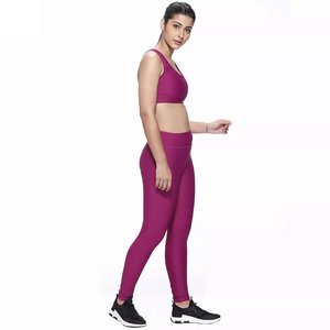 Wholesale Price <b>Top</b> Quality leggings high waist stretch breathable lightweight activewear women fitness Women Yoga Set - Product Image 2