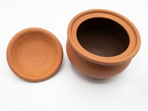 Bol en terre cuite artisanal, vaisselle rustique traditionnelle, pot fait main pour la cuisine, la table à manger, la décoration de la maison - Product Image 5