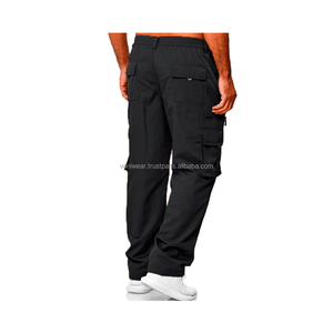 Pantalons de travail décontractés pour hommes Combat Multi-poches Conception personnalisée Cargo Élastique extensible Respirant Écologique Imperméable - Product Image 3