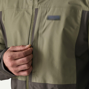 Veste de pluie à capuche pour homme, style résistant au vent, veste coupe-vent imperméable pour l'extérieur en hiver - Product Image 6