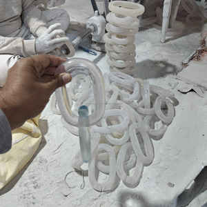 Chaîne décorative en résine de haute qualité, couleur blanche, design moderne, chaîne en résine multi-usages, décoration murale à bas prix - Product Image 6