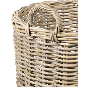 Cesta decorativa de mimbre rústico tejida a mano Cesta rústica organizativa - Product Image 6