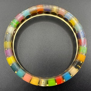Bracelets en résine édition limitée, design spécial, couleur unie, vente en gros directe usine - Product Image 6