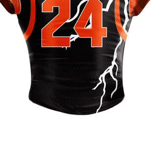 Camiseta de Fútbol Americano Personalizada para Hombre, Transpirable, con Etiqueta Privada para Fans, de Secado Rápido, con Bordado y Sublimación - Product Image 4