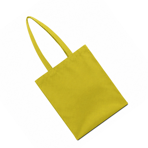 Sac fourre-tout durable à longue poignée avec poignées de couleur unie et motif ondulé imprimé en coton pour usage quotidien - Product Image 4