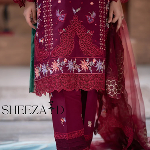 Costumes brodés pour femmes, shalwar kameez de créateurs, robes shalwar kameez indiennes et pakistanaises pour femmes - Product Image 3