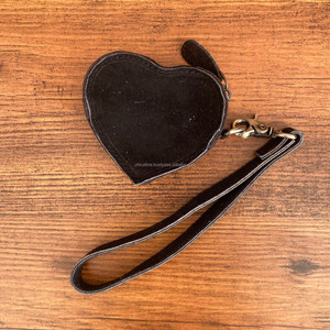 2024 moda Zip señoras bota Stitch gamuza cuero monedero personalizado Mini cuero genuino RFID mujeres monedero dinero Billeteras - Product Image 5