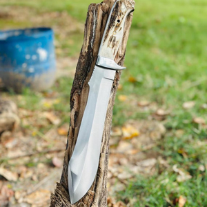 Couteaux Bowie traditionnels pour l'extérieur avec lame durable et poignée ergonomique pour les aventures en camping, équipement de randonnée - Product Image 3
