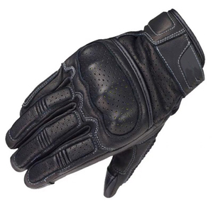 Gants en cuir à doigts entiers avec fermeture auto-agrippante pour le cyclisme, équipement d'été pour hommes - Product Image 4
