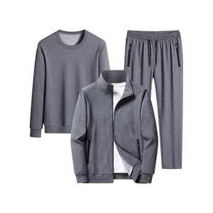 ชุดเซ็ตเสื้อฮู้ดดี้และกางเกงคาร์โก้ทรงขาบานสำหรับผู้ชาย - Product Image 3