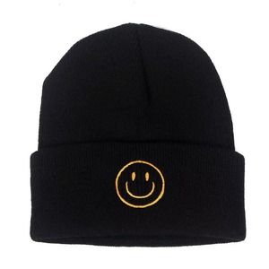 Premium Winter Beanie Cap Unisex Acrylic Common Travel Custom Embroidery Wholesale - Product Image 4